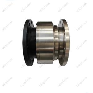China Carbon steel straight through type flange connection high pressure swivel joint for hydraulic oil, water wholesale