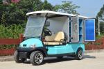 Enclosed Utility Cart-Rear Cargo Box With 48 V Trojan Battery