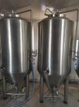 Craft Beer 1000L Brewery Equipment with Concial Fermenter and Temperature