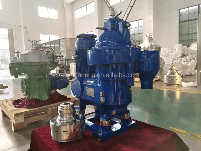 Stainless Steel Centrifugal Separator with 3000L/h Capacity and Automatic Discharge for Marine Oil Clarification