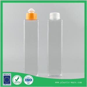 China 280 ml pe plastic bottles clear plastic makeup containers white plastic bottle wholesale