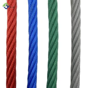 China UV Resistant Combination Wire Rope 6 Strand 16mm Polyester Customized wholesale
