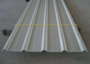 China 0.12mm - 0.8mm Color Coated Corrugated Metal Roofing Sheet Building Material on sale