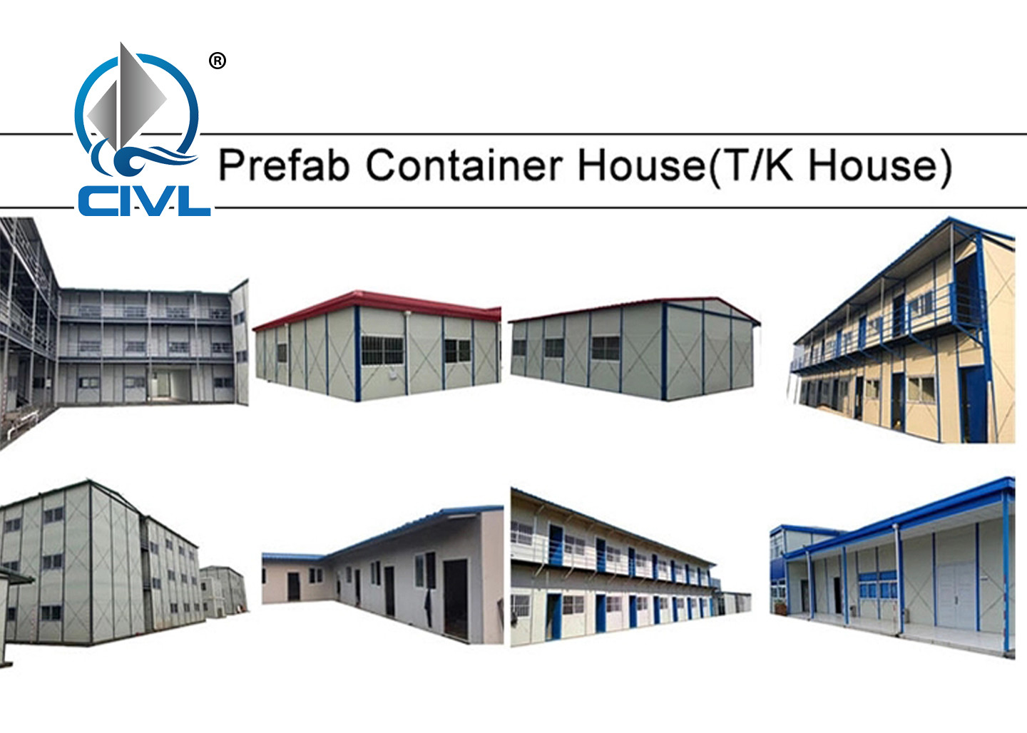 20/40ft Mobile Container House Toilet Worker Office , Dorm Room With Homelife Equipments