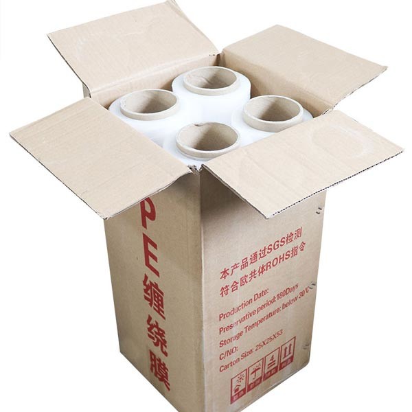 50m To 3000m PE Pallet Wrap Stretch Film Wood Pallet Tools