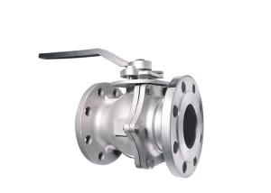 China ANSI Standard 2 Piece Body Ball Valve , 2 Piece Stainless Steel Ball Valve wholesale