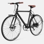 Lightweight Retro Style Electric Bike 27in With 9Speed Derailleur