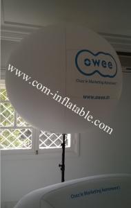 China led lighted tripod balloon for public, inflatable stand balloon with customized logo wholesale
