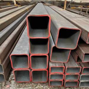 China ISO Mild Steel Pipe Fittings Rectancular Seamless Square Tube wholesale