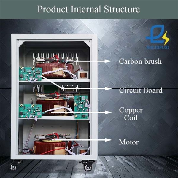 15KW Voltage Stabilizer 220V 380V 230V Automatic Servo Type AC Voltage Regulators