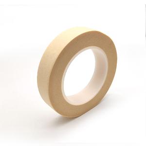 China Temperature Resistant Crepe Paper Tape 5.2mil Thickness Rohs Approved wholesale