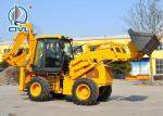 XCMG Compact Wheel Loader XT870 4WD 0.25-0.35 M3 Digger Capacity Mini Backhoe
