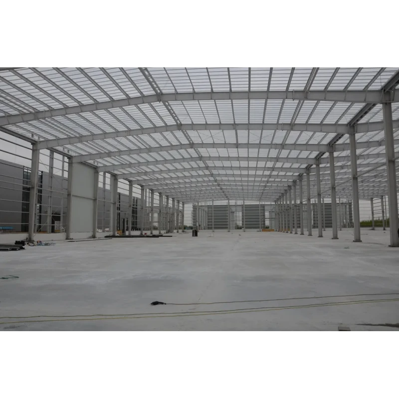 Prefabricated Steel Structure Industrial Workshop Building with CE Certificate Customized Size and Seismic Grade 8