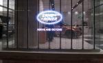1920Hz Transparent Glass LED Display