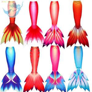 China Breathable Ladies Mermaid Tail Graceful Flower Shaped Fin High Elasticity Fabric Mermaid Tail Beach dress wholesale