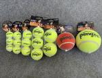 Life is Good Tennis Balls for Dogs, Blue, 3", Pack of 2 (Small - Medium)
