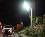 Integration of solar LED street light