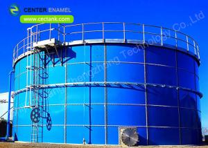 China Corrosion Integrity Glass Lined Steel Tanks GLS Water Tanks For Pig Farm Plant on sale
