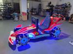 Kiddie ride indoor amusement 3D speed car racing wcoin operated arcade game