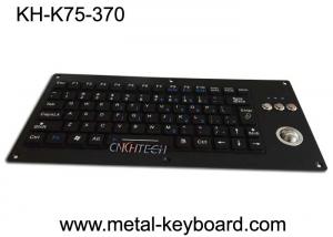China Compact Silicone Backlit Industrial Keyboard With Trackball 75 Keys 5.0VDC wholesale