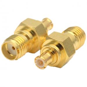 China 50 Ohm  Coaxial Connector High Frequency MCX Revolution SMA Mother Oscilloscope Adapter on sale