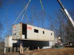 5 Layers Prefabricated Steel House / Prefab Steel House With French Windows