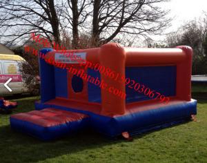 China BOUNCY INFLATABLE BOXING RING with  padded boxing gloves wholesale