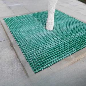China Outdoor Customized Size Street Tree Grates Fiberglass Grtaing In Walkway wholesale