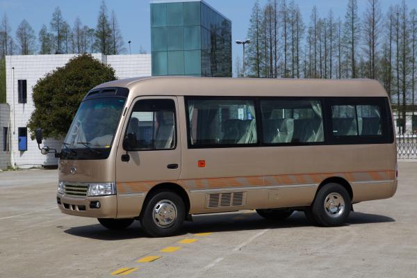 Quality 95 Kw Output Coaster Minibus City Sightseeing Bus Mini Passenger Vehicle 340Nm / rpm Torque for sale