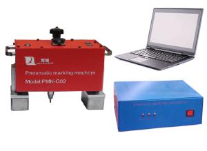 China Motorcycle Parts Portable Dot Peen Marking Machine Double Handheld Model wholesale