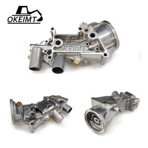 China DH370-9 DH360 DE12 D2366 Oil Cooler Cover Excavator Engine Parts 264004A450 wholesale