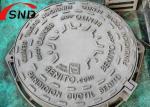 Round Heavy Duty Ductile Iron Cover With Anti Theft D400 Cover And Frame