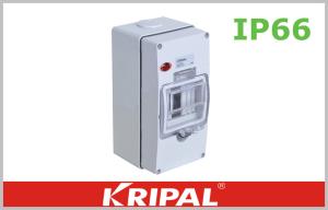China White 3 Pole MCB IP66 Outdoor Junction Box for Mini Circuit Breaker wholesale