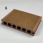Extruded WPC Waterproof Flooring Outdoor/Indoor Composite Floor Decking