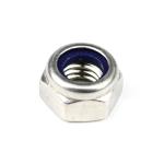 100% QC Tested Stainless Steel Din985 Hexagon Nylon Insert Self Lock Nuts for