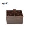 Buy cheap KR-P0249W furniture feet 60mm height wood looking leg for bed from wholesalers