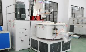 China Rubber / Plastic Raw Material Mixer , Elctric Self Friction High Speed Plastic Mixers on sale