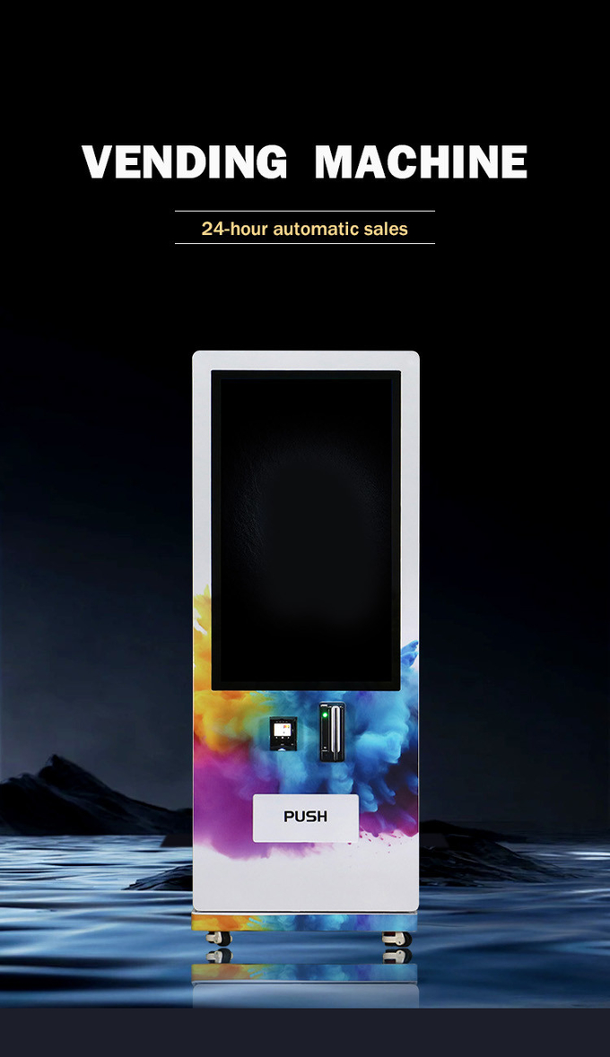 Automatic Smart Card Reader Age Verify CBD Smoke Shop Tobacco Cigarette Vending Machine With ID Age Verification Scanner