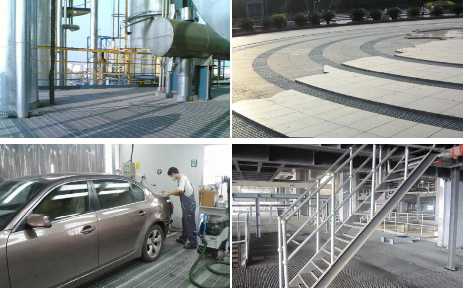 Pressure Locked Floor Forge Walkway Steel Grating For Warehouse Rack