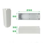 TY-659555 95 Size Electrical Connection Box ABS Plastic Project IP66 Junction