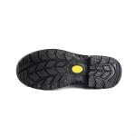 Steel Toe Men Women Safety Shoes Comfortable EVA Insole Embossed Cow Leather