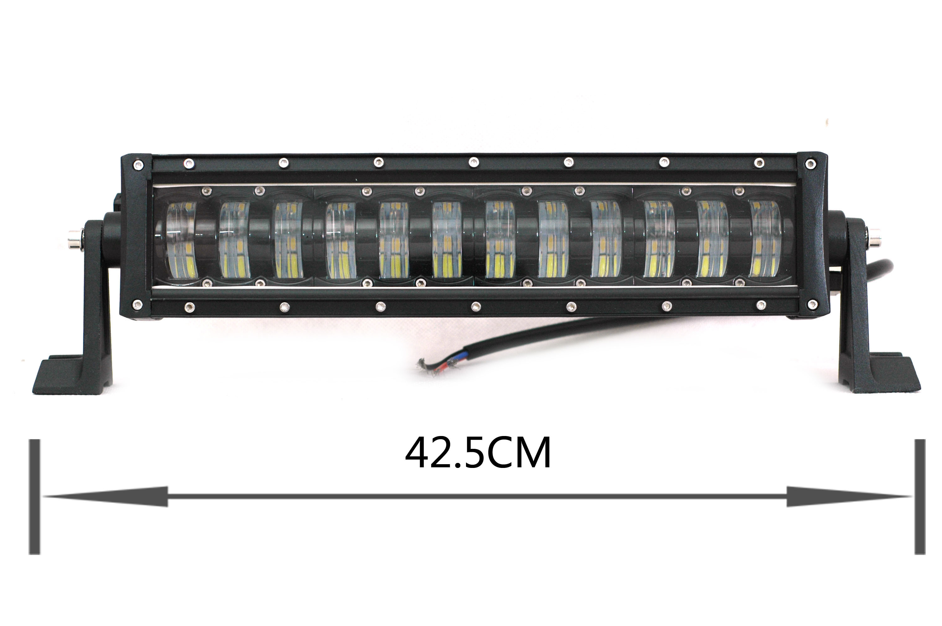 Waterproof Offroad LED Working Light Bar Toughed Glass Lens Material With Diecast Aluminum Housing