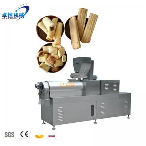 China 800-1200kg/h Dryer Electricity Heating Cereal Puffing Snacks Food Extruder Machine on sale
