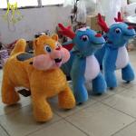 Hansel shopping mall entertainment indoor ride on walking toy animals