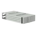 19 Inch LC UPC Swing Type Fiber Optic Patch Panel Sub ODF Data Center FTTX