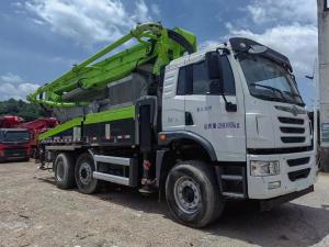 China 2021 Zoomlion 40 Meters Used Pump Car Discount Sale Green with After-sales Service Yes wholesale