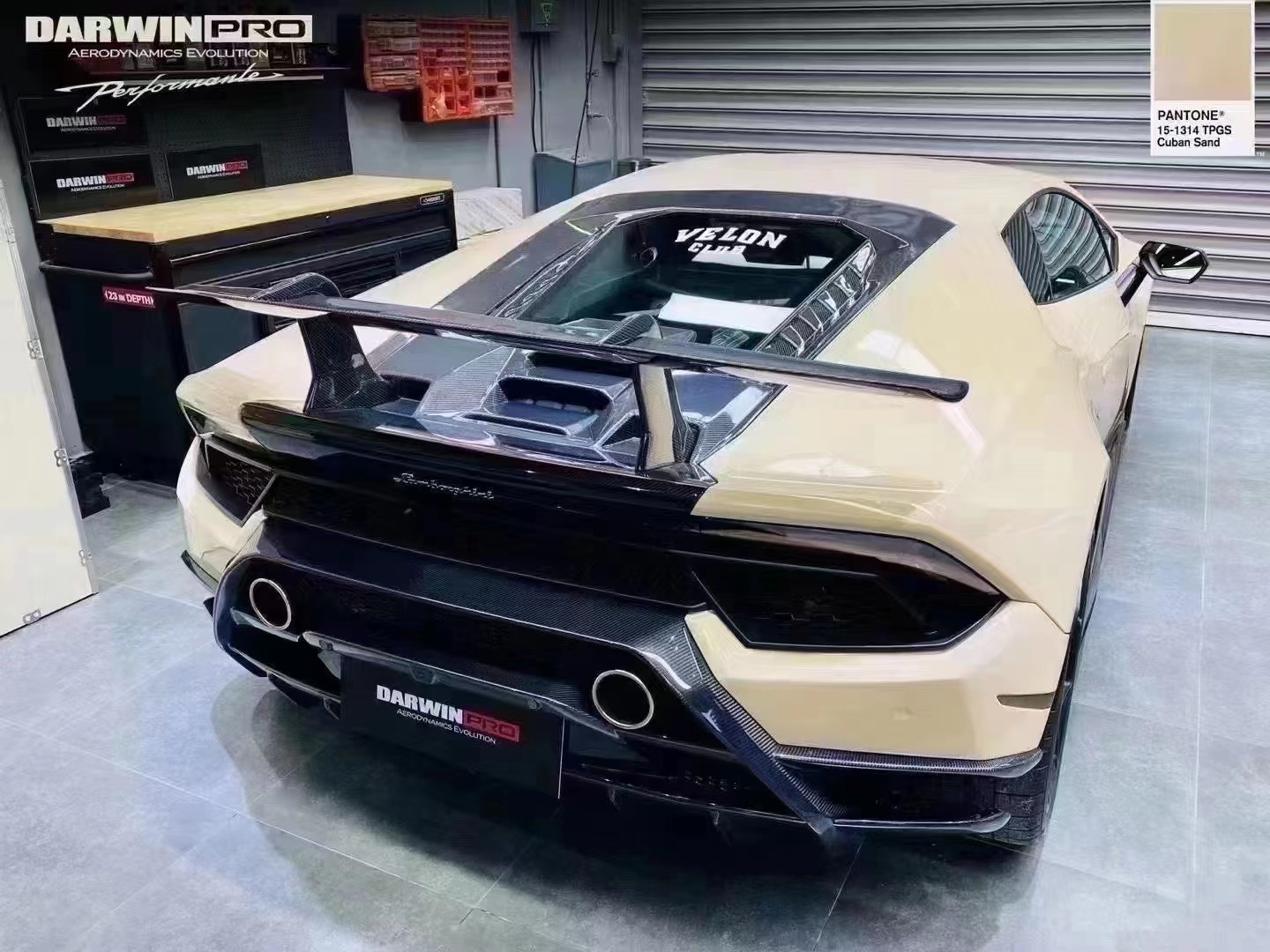 Auto Parts Carbon Fiber Spoiler for Lamborghini HURACAN LP610 580 EVO Upgrade the Performante Style Carbon Fiber Tail Spoiler