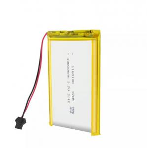 China Li Polymer Rechargeable High Capacity Lipo Battery 1160100 3.7V 10000mAh wholesale