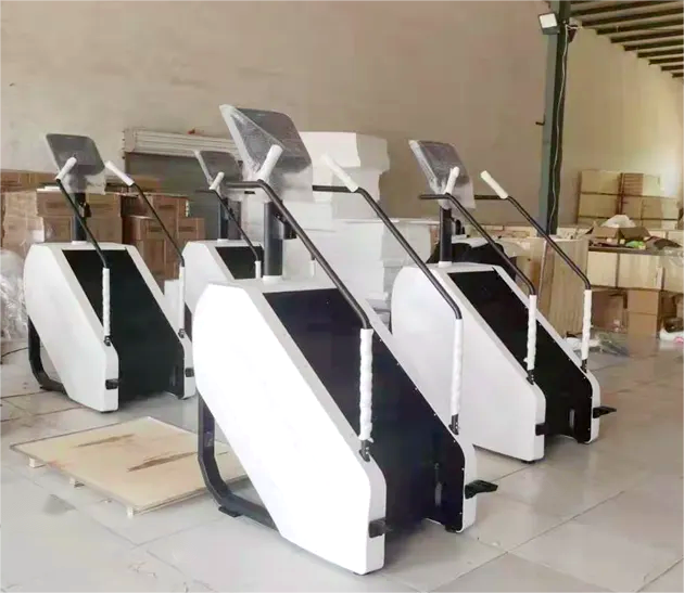 Wholesale Stainless Steel Stair Master Climber Electric Powered Fitness Stepper for Home Use Cardio Machine for Commercial Gym