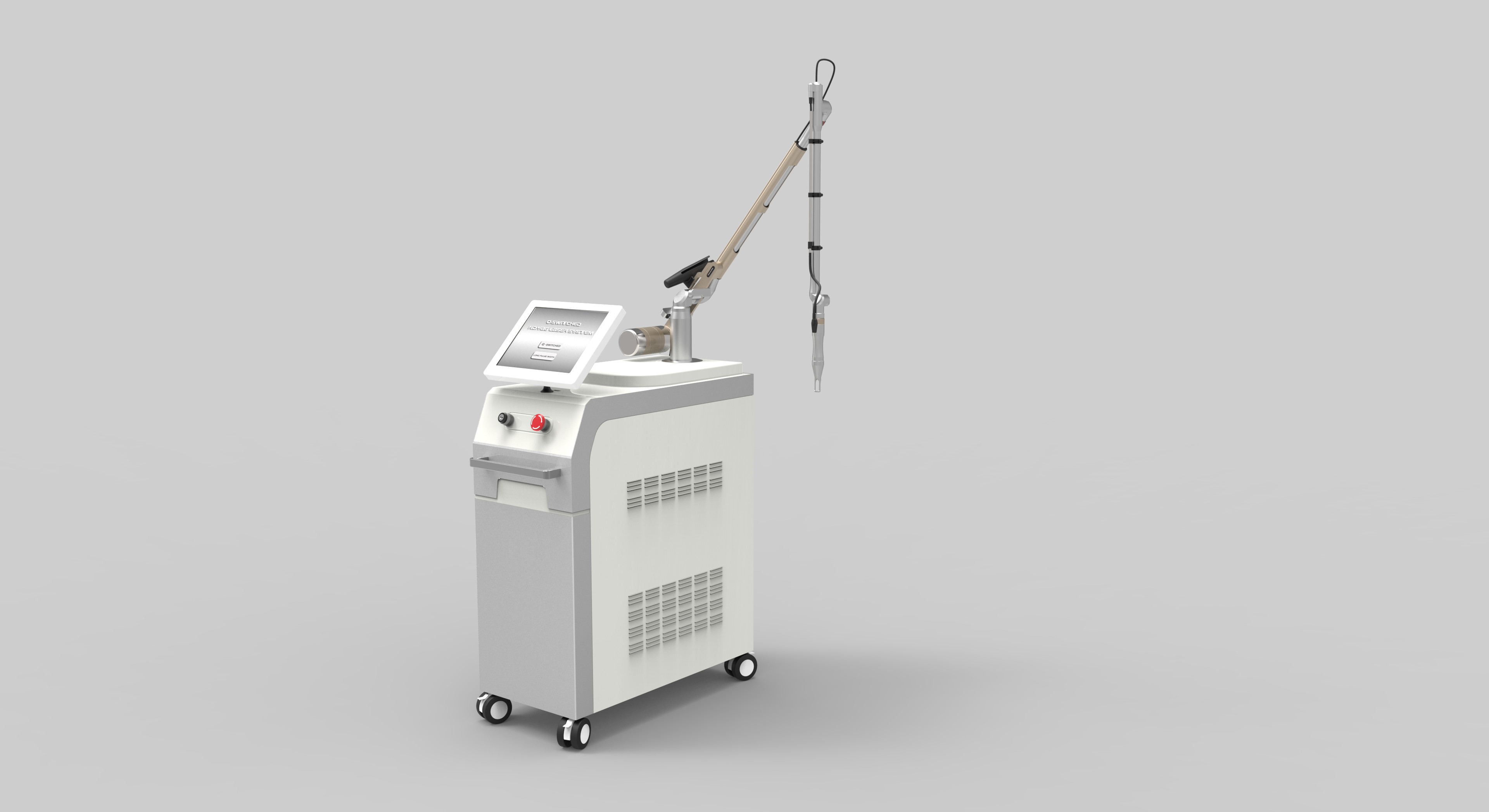 Professional1064nm&532nm nd yag laser machine tattoo removal and skin rejuvenation